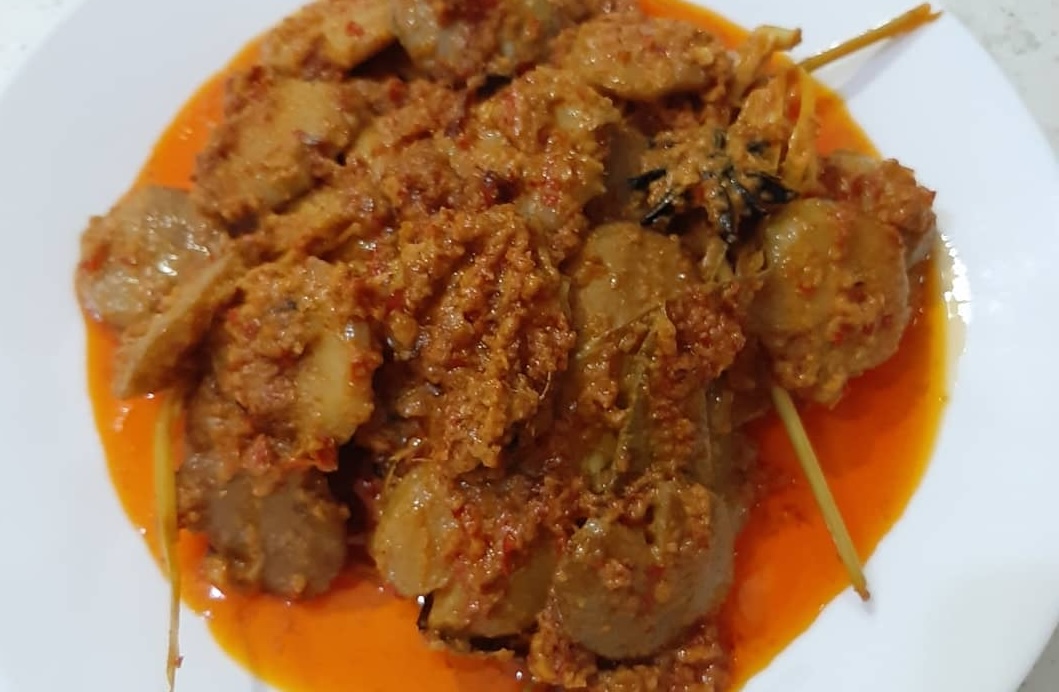 Resep Rendang Jengkol Padang, image by IG: dian_iyank_key